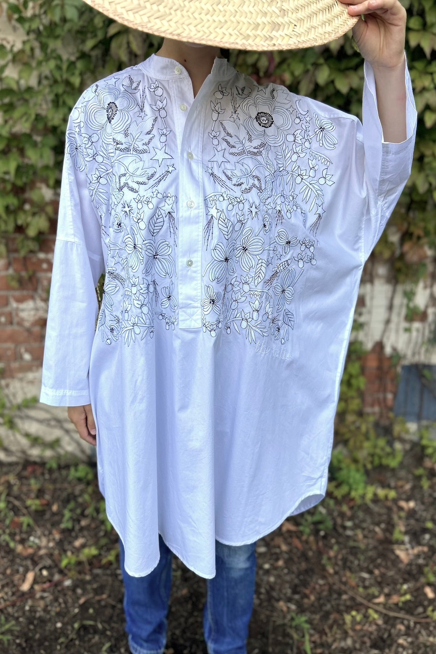 "Dogwood" Short Kaftan