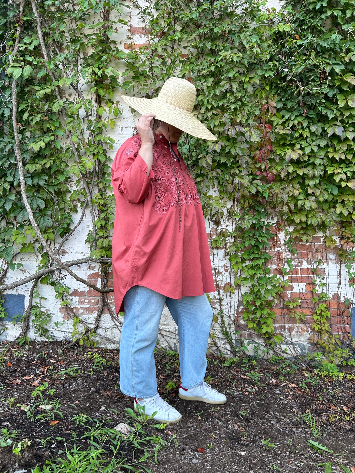 "Dogwood" Short Kaftan