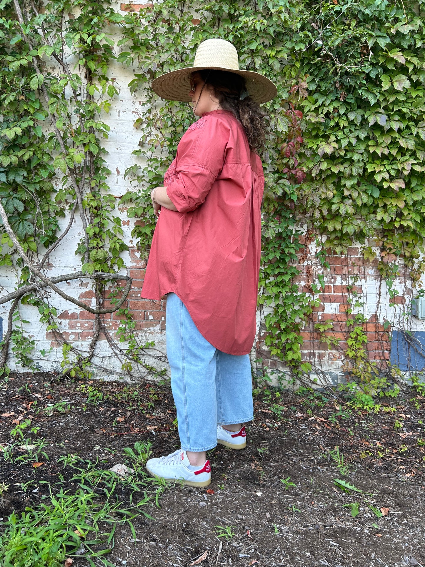 "Dogwood" Short Kaftan