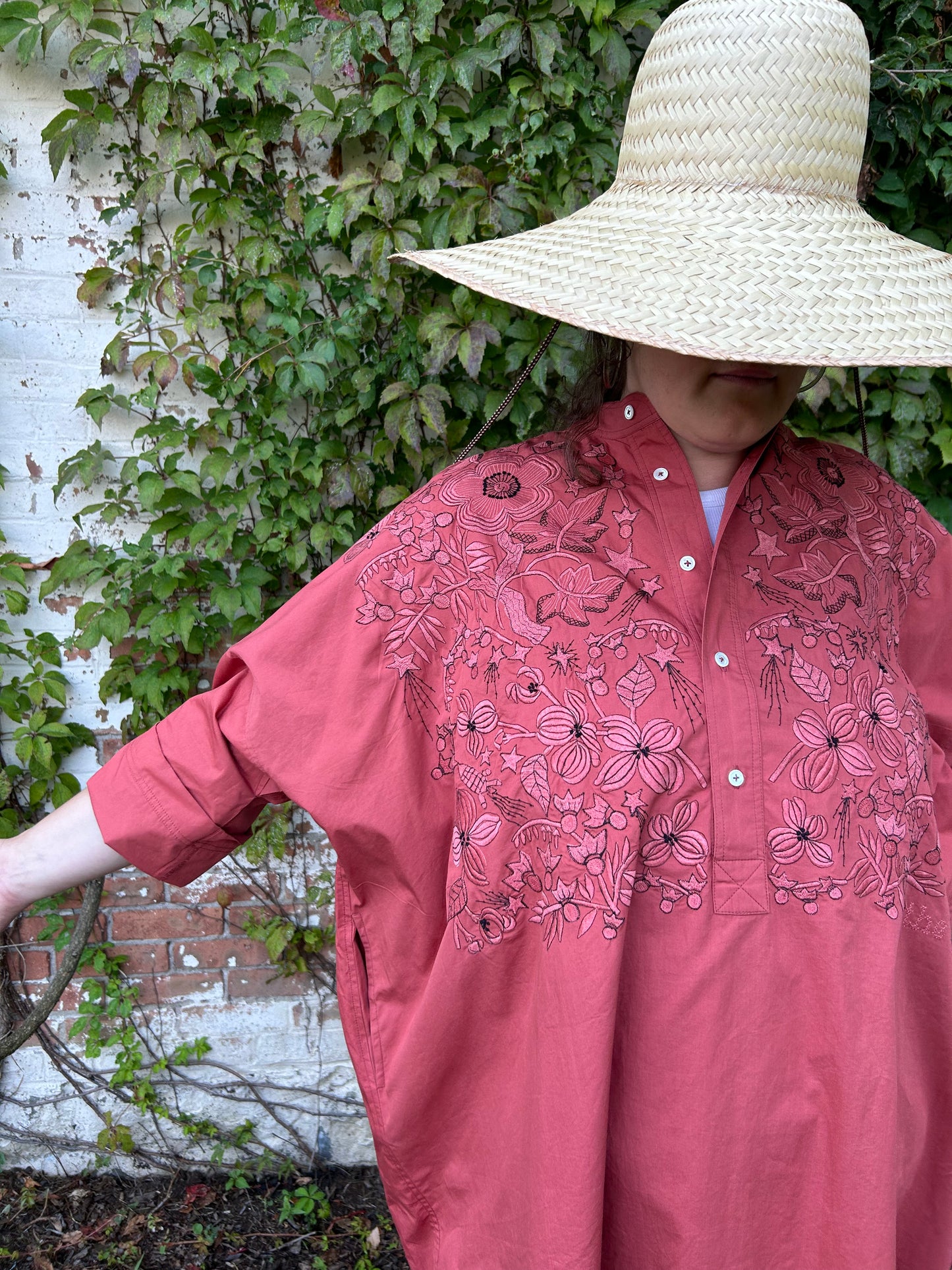 "Dogwood" Short Kaftan