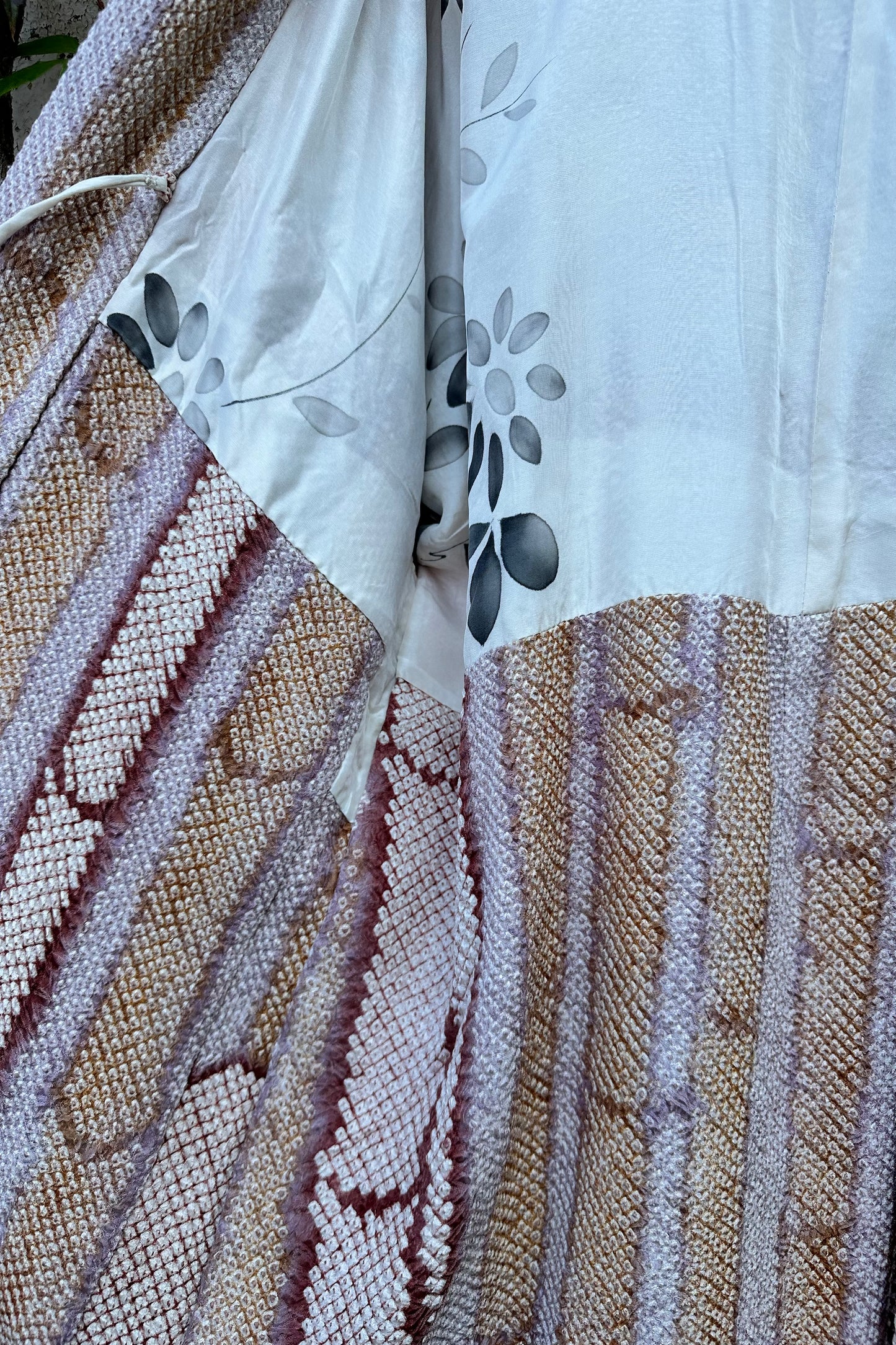 "Lost in Space" Haori- Bark Shibori