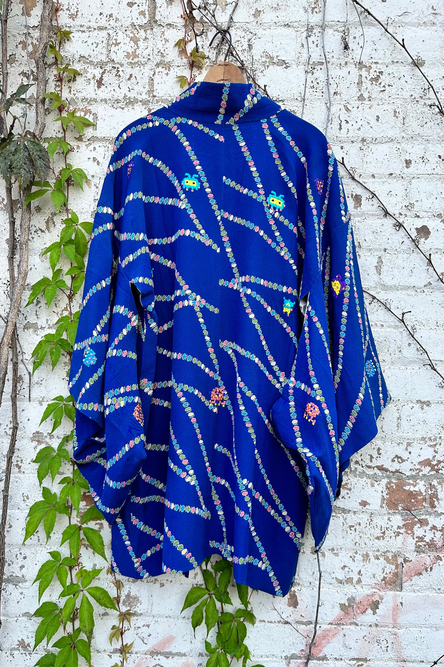 "Space Invaders" Haori- Confetti Streamers