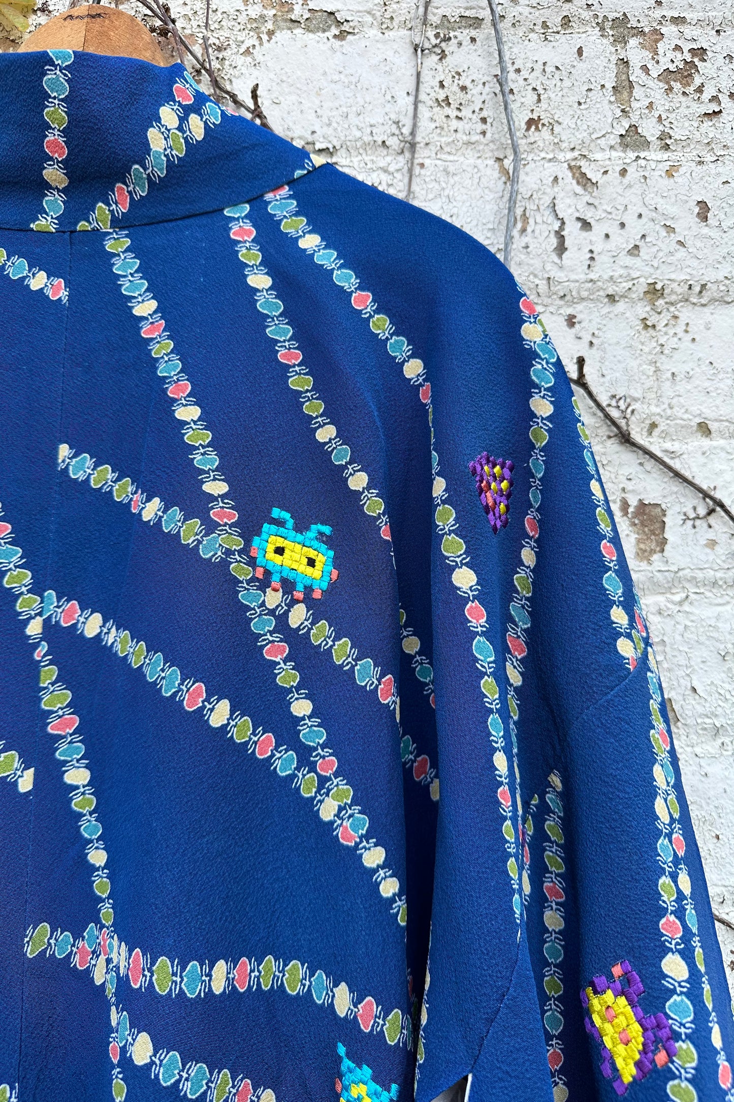 "Space Invaders" Haori- Confetti Streamers