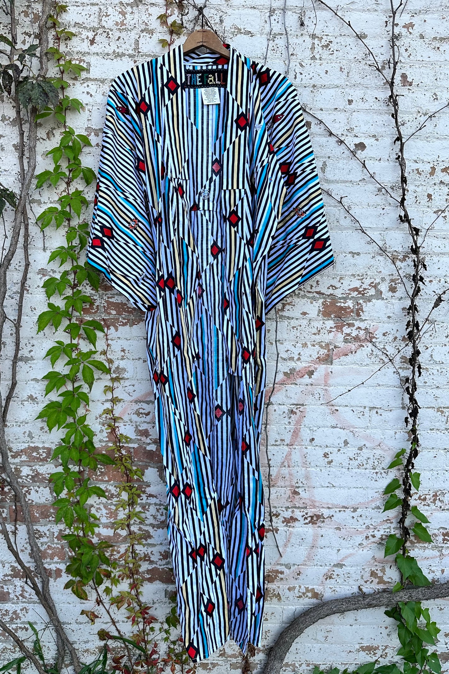 "Lost in Space" Kimono- 80's Geo