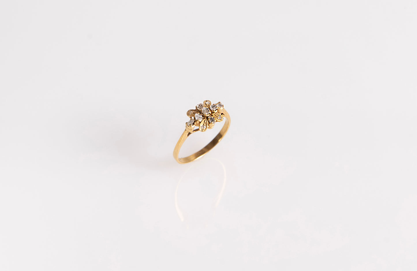 Vintage "Butterfly" Cluster Ring