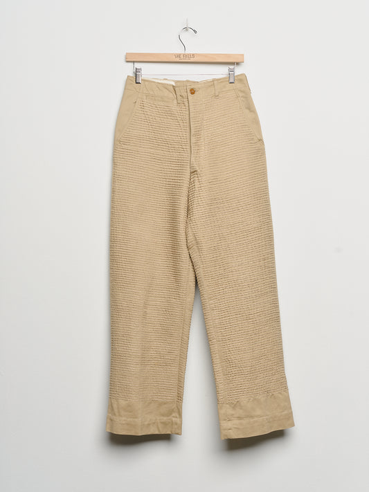Rope Embroidered Chino (Khaki)