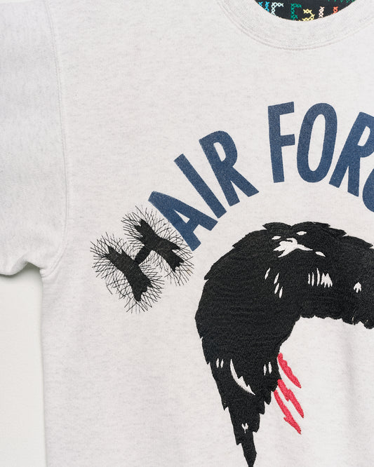 "Hair Force" Embroidered Sweatshirt