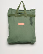 Bag with embroider embellishments, back view 