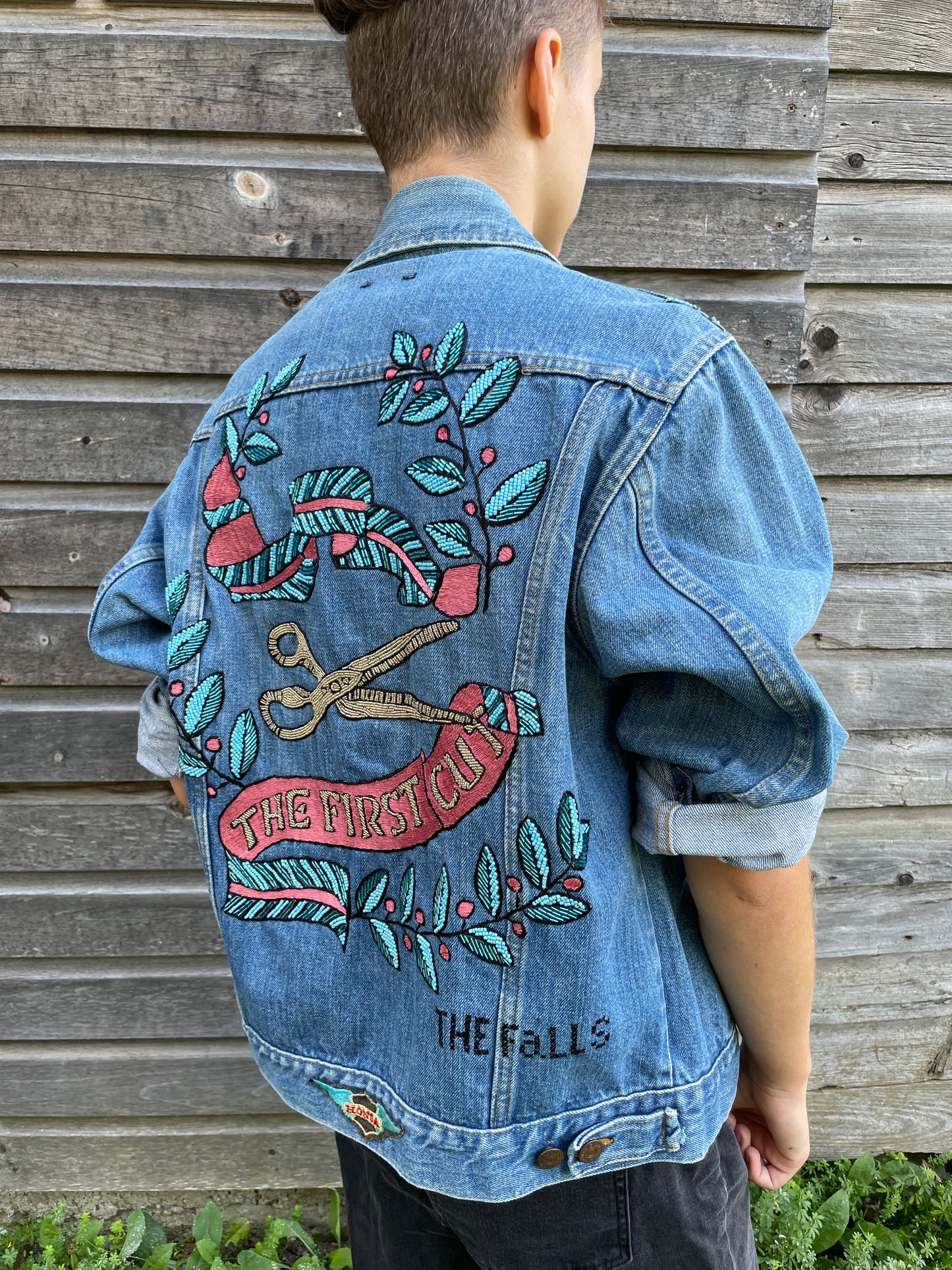 "The First Cut" Denim Trucker