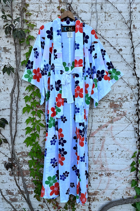 "Lost in Space" Kimono- Seventies Poppies