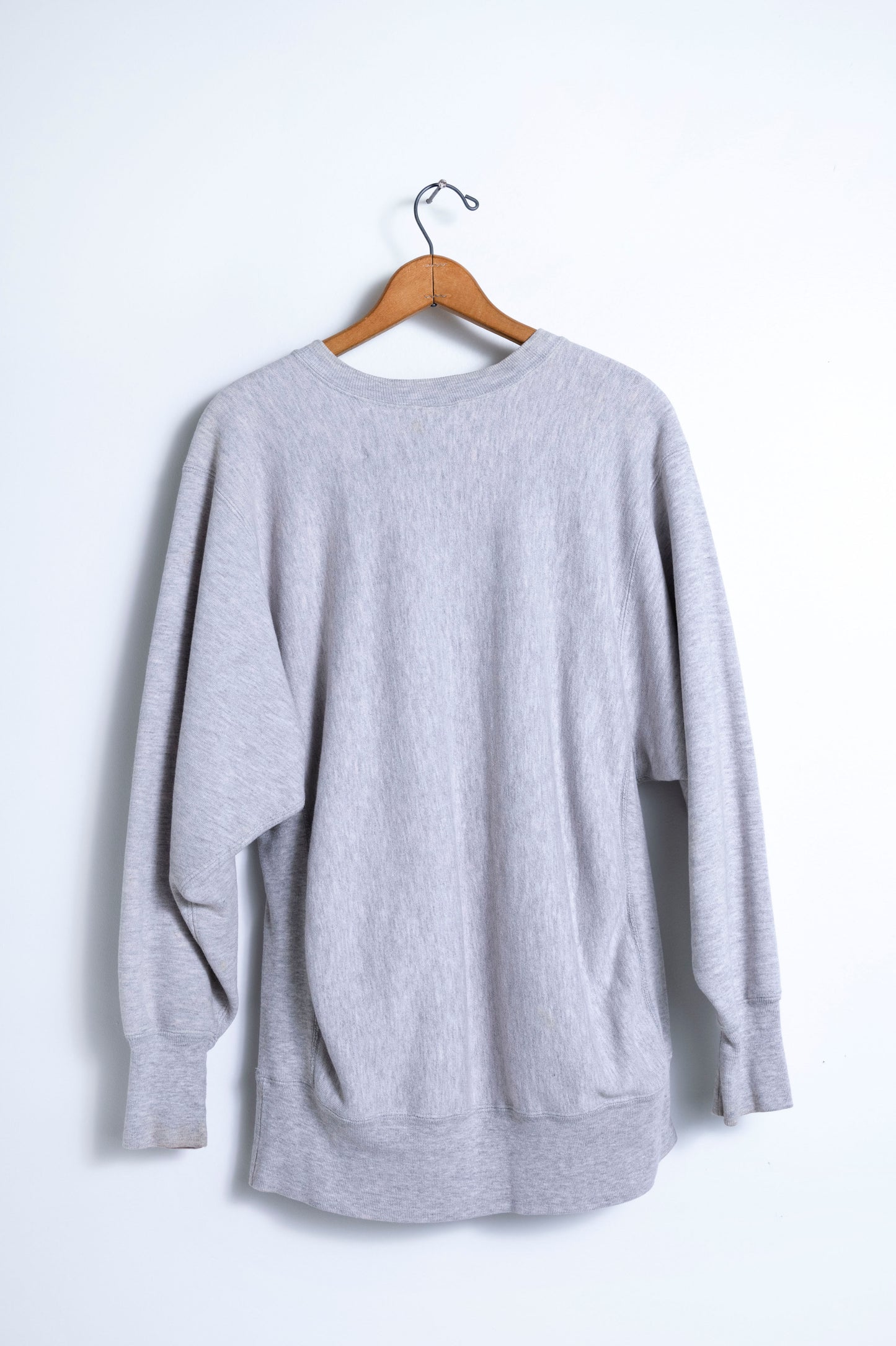 "Pearlie Charlie" Le Moyne College Sweatshirt - Grey/Pearl