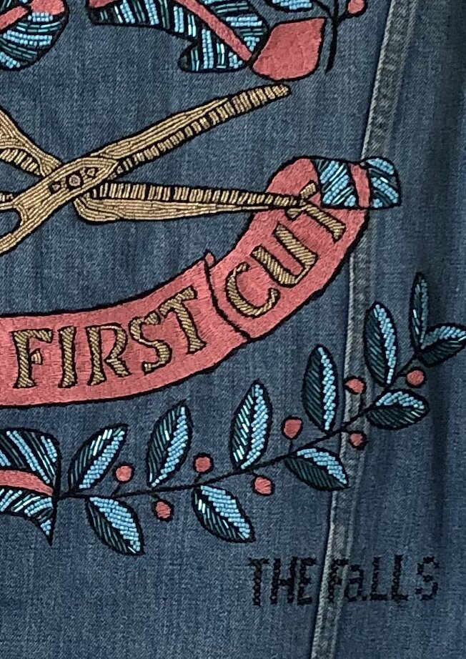 "The First Cut" Denim Trucker