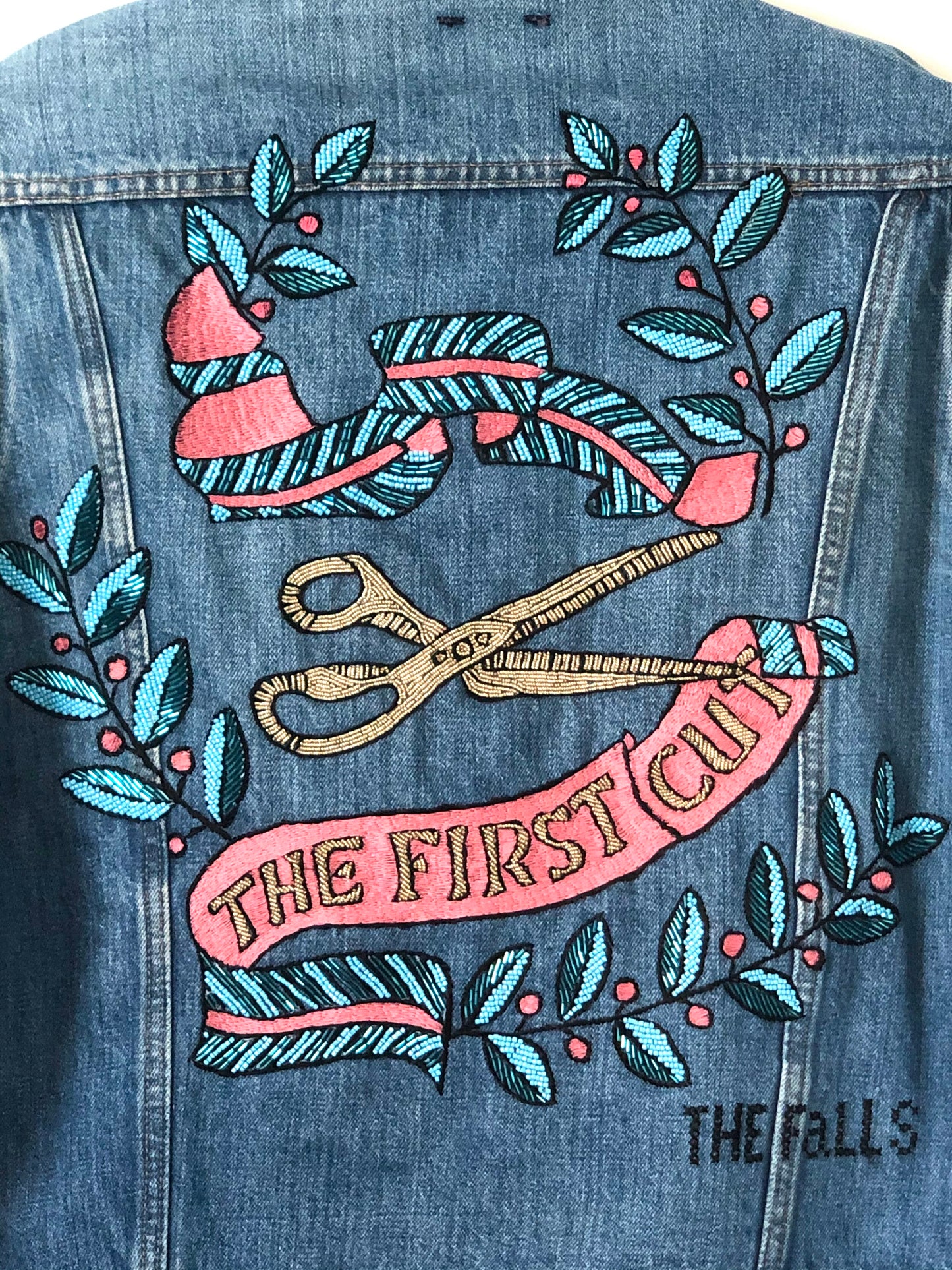 "The First Cut" Denim Trucker